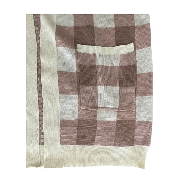 Women’s Checkered Cardigan - Picture 4 of 7